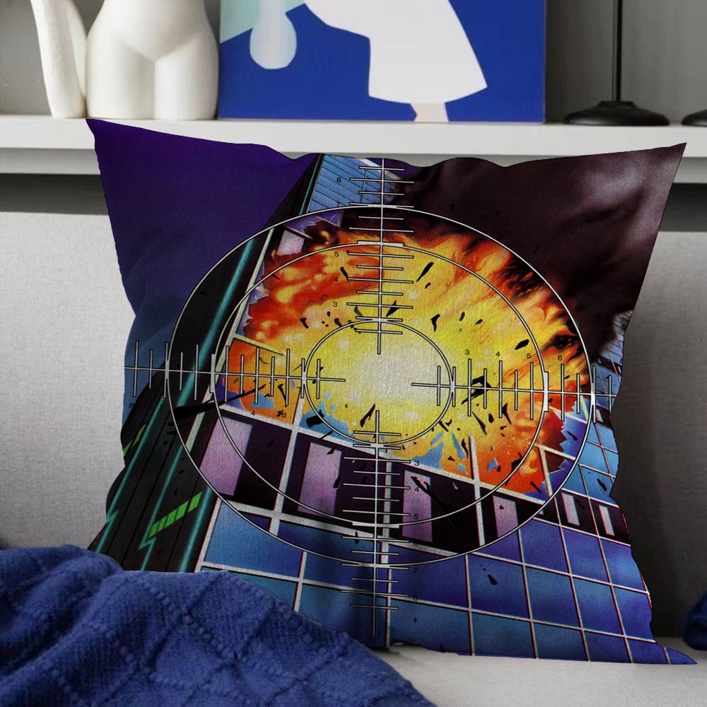 Classic Band Ddef LleppardS Maple Design Cushion Cover Happy Autumn Harvest Decor Holiday Decorati Pillow Cover