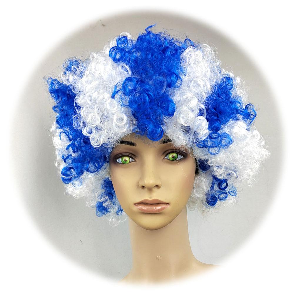 World Cup Party Wig – Colorful National Flag Hairpiece for Football Fans, Carnival & Festivals (Reusable, Hypoallergenic)