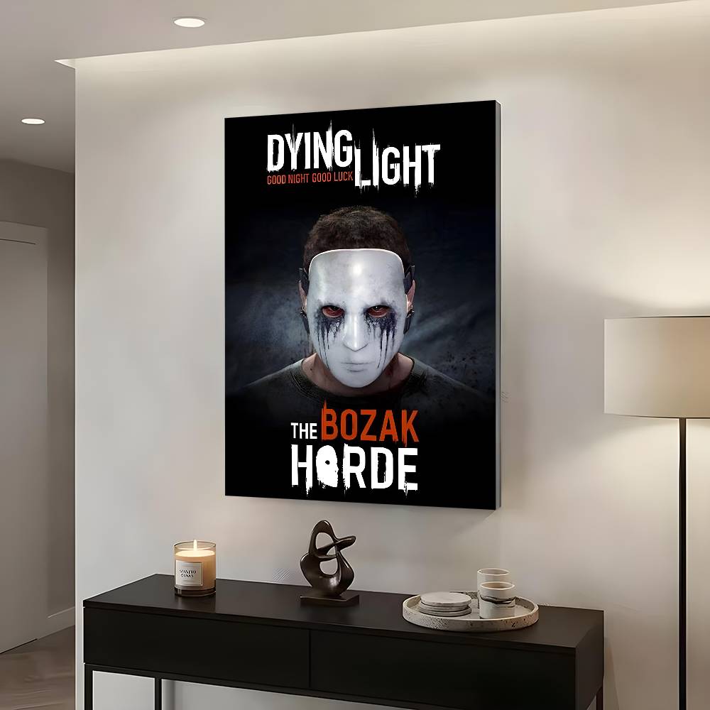 1 шт. Игровой плакат-наклейка D-Dying Light The Beast, водостойкая печать, настенное искусство для гостиной, спальни, домашнего декора