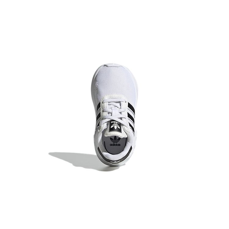 Adidas Originals LA Trainer Slip Resistant Comfortable Retro Style Sports Casual Durable Low Top Walking Shoes Baby Shoes White FW0586