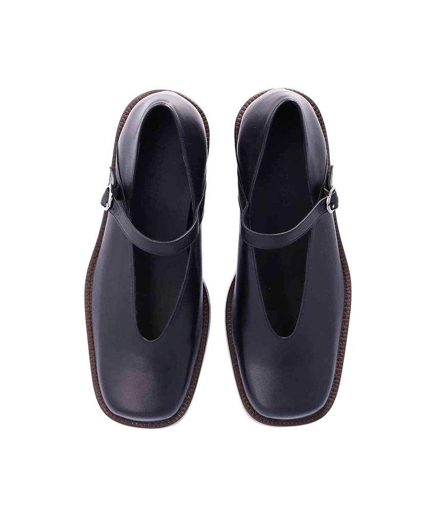 Nuosmiq Balance Mary Jane Loafers (Black) (Type B)