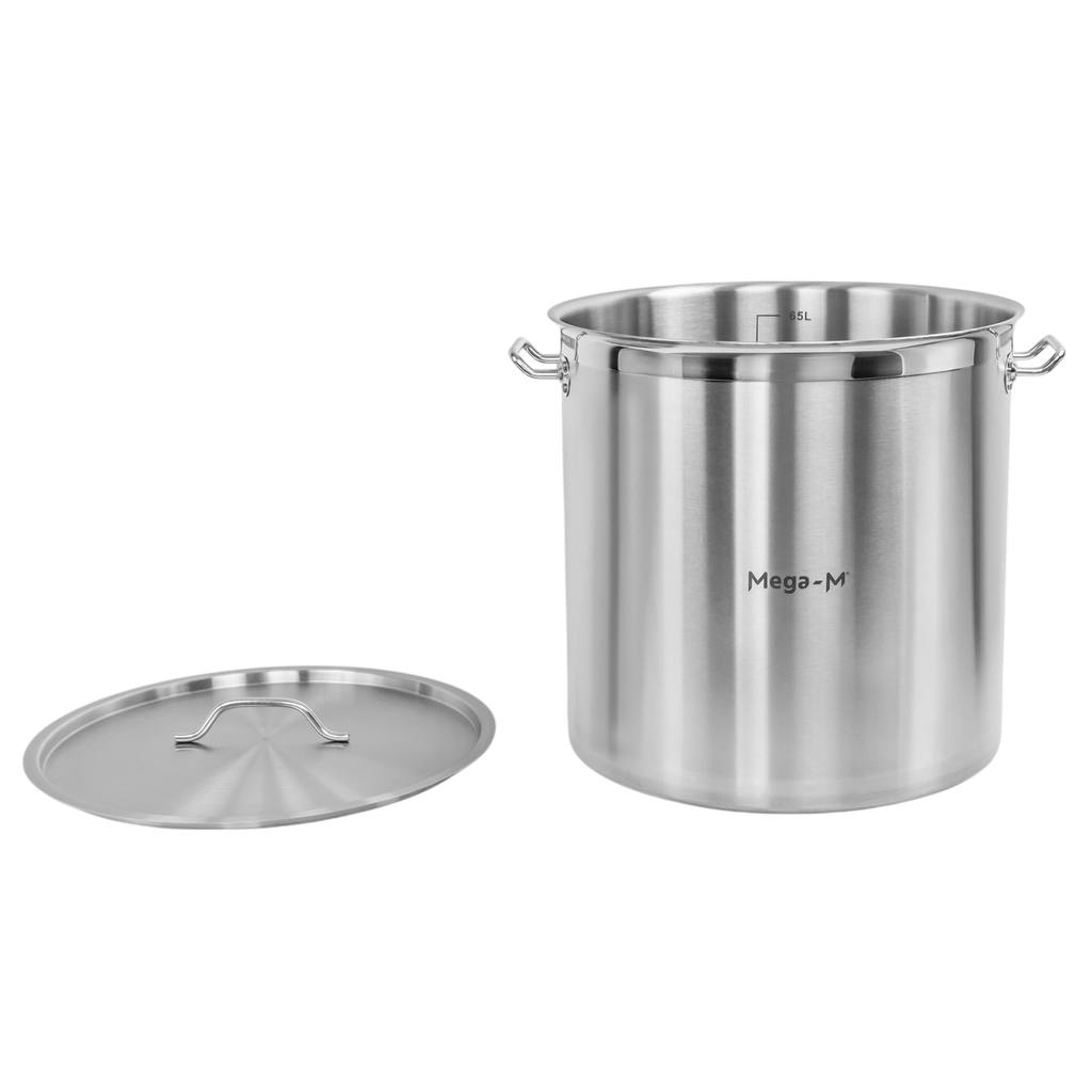 Tall catering pot with lid Mega-M PRO 71l dia. 45 cm x h 45 cm N
