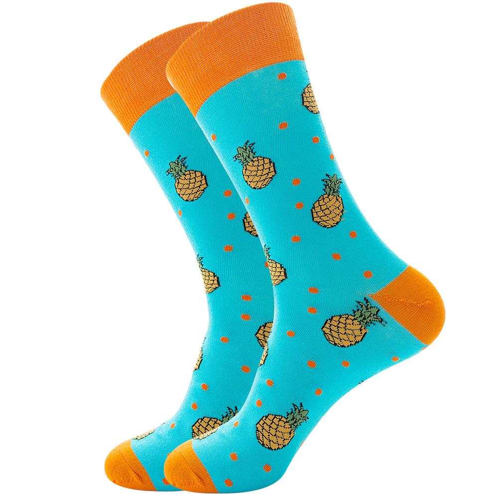 New INS Beer Corn Men's and Women's Socks Watermelon Dog Sushi Tide Socks Dog Socks Comfortable Breathable Socks