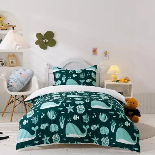 Comforter Whale Bed Decoration First Choice Gift Suitable For Children Boys Girls And Adults Soft Warm And Breathable