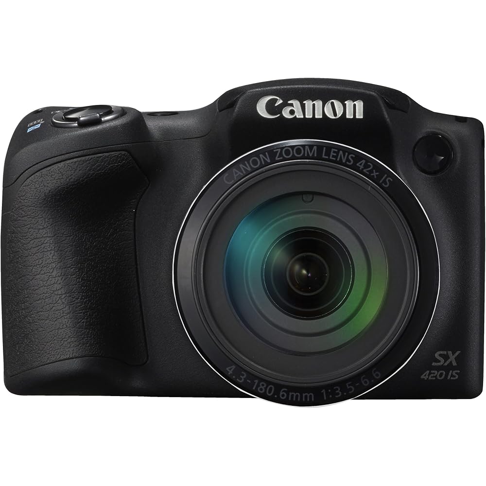 Цифровой фотоаппарат Canon PowerShot SX420 IS с 42-кратным оптическим зумом (PSSX420IS)