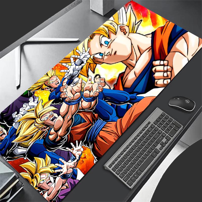 Mouse Pad Gamer Dragon Ball Z DBZ Notebook Games Mouse Pad XXL Keyboard Pad Large Mousepad Mouse Mat Gaming Desk Mat Rug