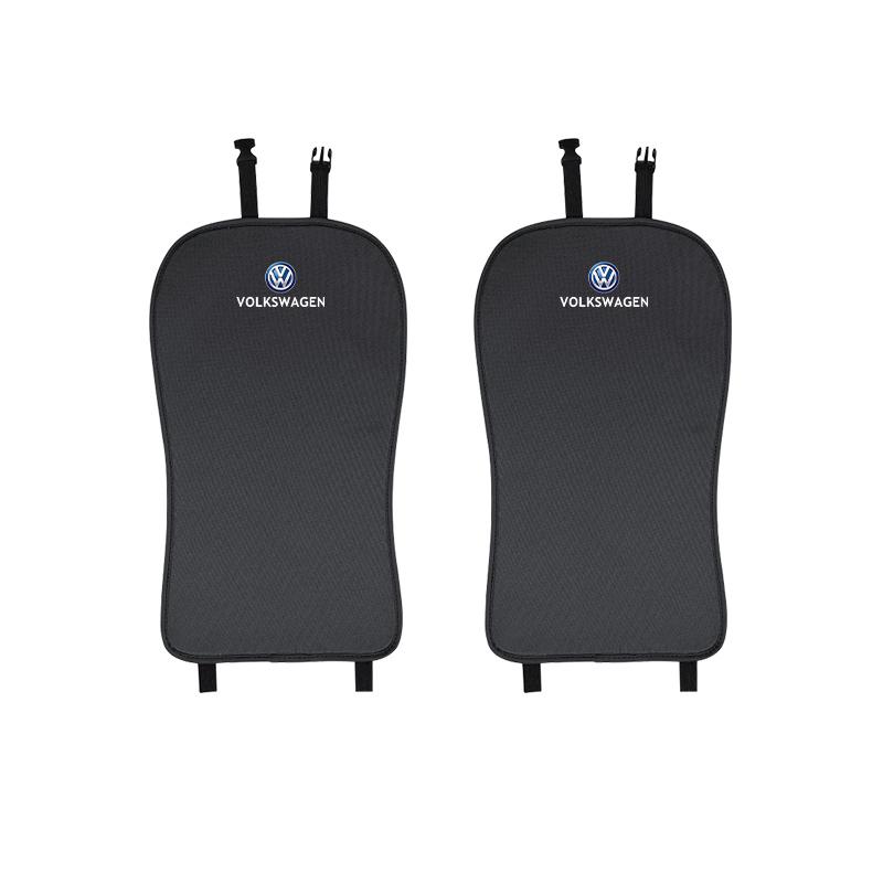 Car Seat Cushion Cover Breathable Ice Silk Soft Mats For VW GTI Polo Golf Passat Tiguan Arteon Touareg CC Taigo Jetta Tire Valve