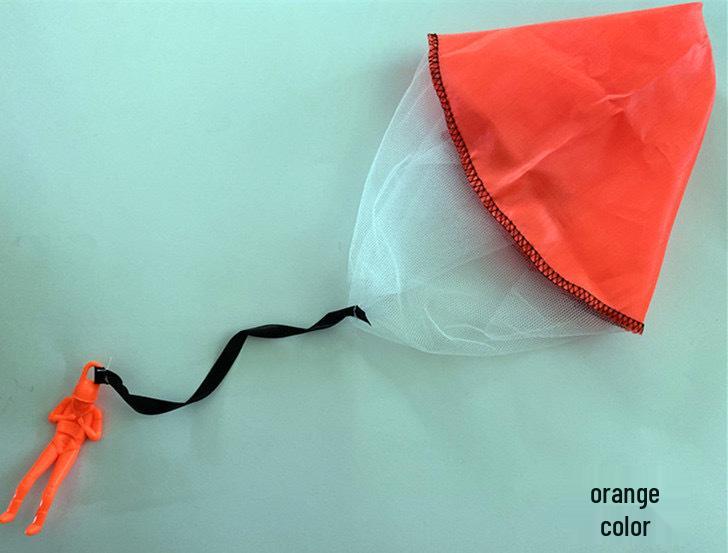 Kids' Hand-Thrown Parachute Toy Soldier for Outdoor Play