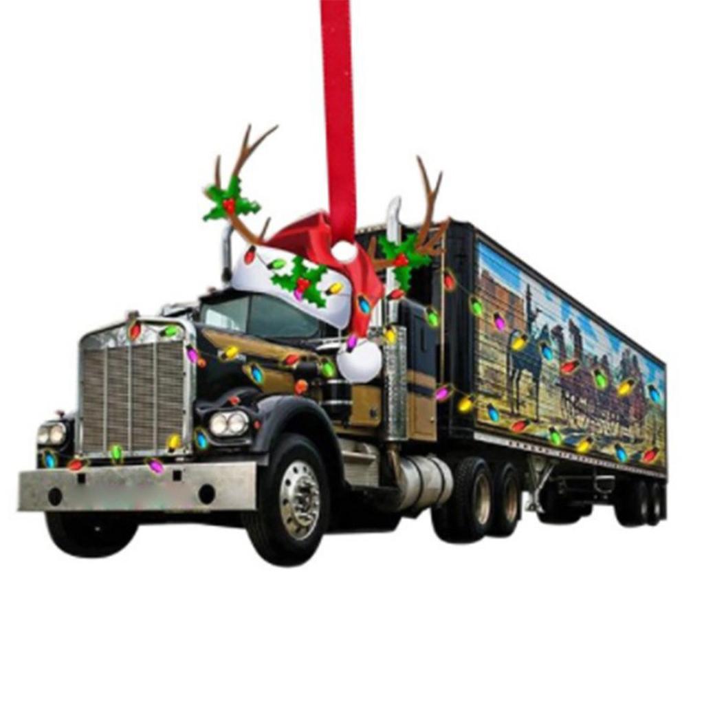 Рождественская елка подвесная книга акриловое украшение