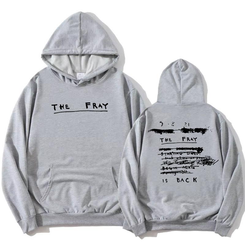 The Fray Is Back Hoodies Fleece Long Sleeve Casual Female Hooded Sweatshirt Unisex Streetwear Heavy Mental Women Hoody