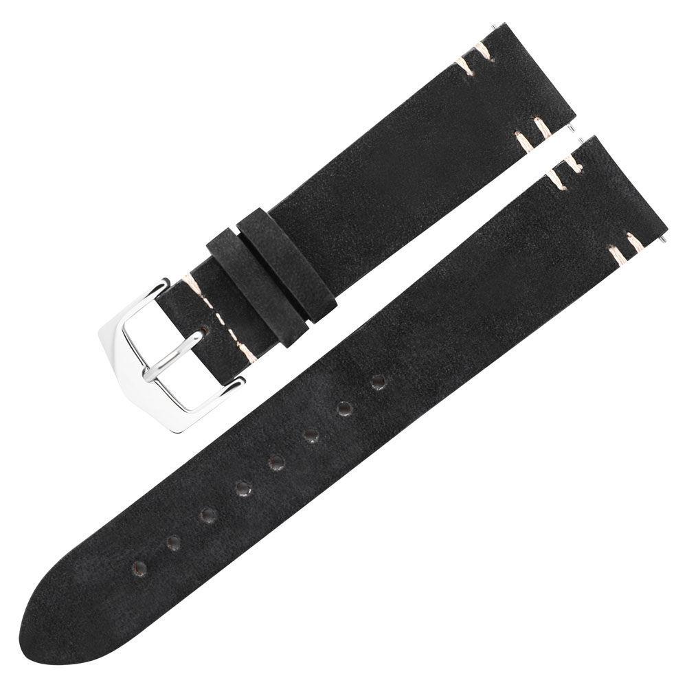 Кожаный ремешок для часов 20 мм 22 мм, ремешок для часов из натуральной воловьей кожи, мягкий и прочный, совместим с Huawei GT Samsung XIAOMI