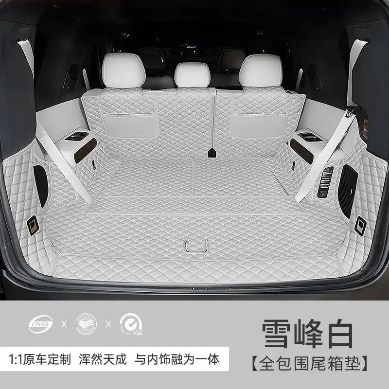 For BYD Equation Leopard 8 2026 2025 Car Boot Mat Rear Trunk Liner Cargo Leather Floor Carpet Tray Protector Accessories Mats