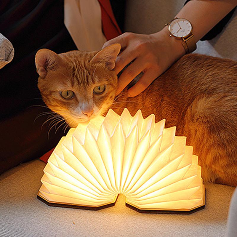 Новинка 2019, подарки, мини-орган, USB-светодиодная лампа, аккумуляторная светодиодная книга