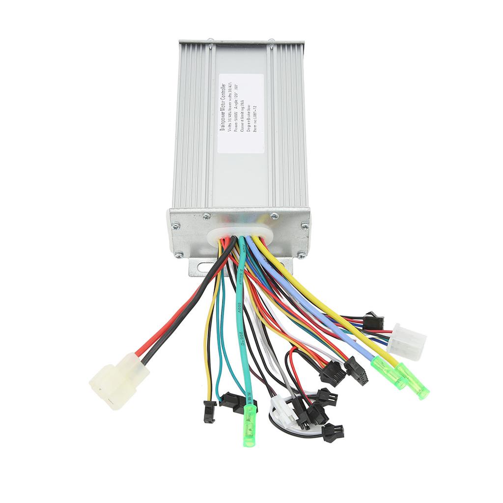 Комплект контроллера для электровелосипеда 36 В 48 В 500 Вт с 2 в 1 круглым цветным ЖК-дисплеем, курком газа, комплектом для переоборудования