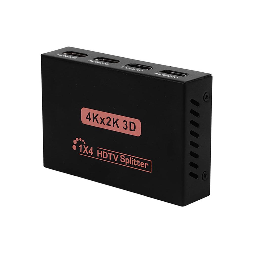 Разветвитель интерфейса мультимедиа HD 1 в 4 выхода 4K 2K монитор высокой четкости дисплейный разветвитель