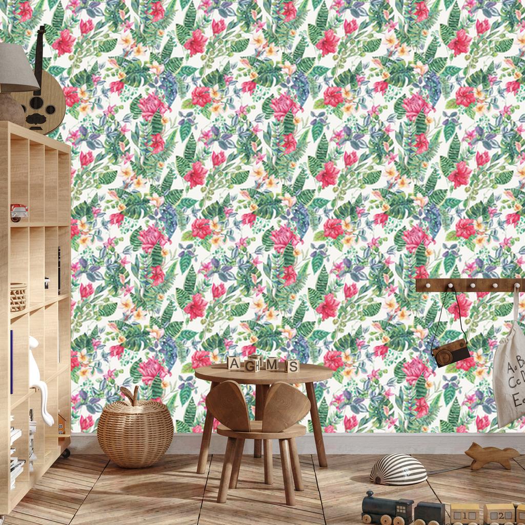 Colorful pattern wallpaper for living room and bedroom 50x1000