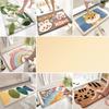 New Cartoon Bathroom Floor Mat with Strong Water Absorption, Household Flocking, Toilet Floor Mat, Living Room, Bedroom Door Mat