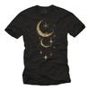 Mens T-Shirt - Astronomy & Astrology Design - Moon & Stars Theme for Men-