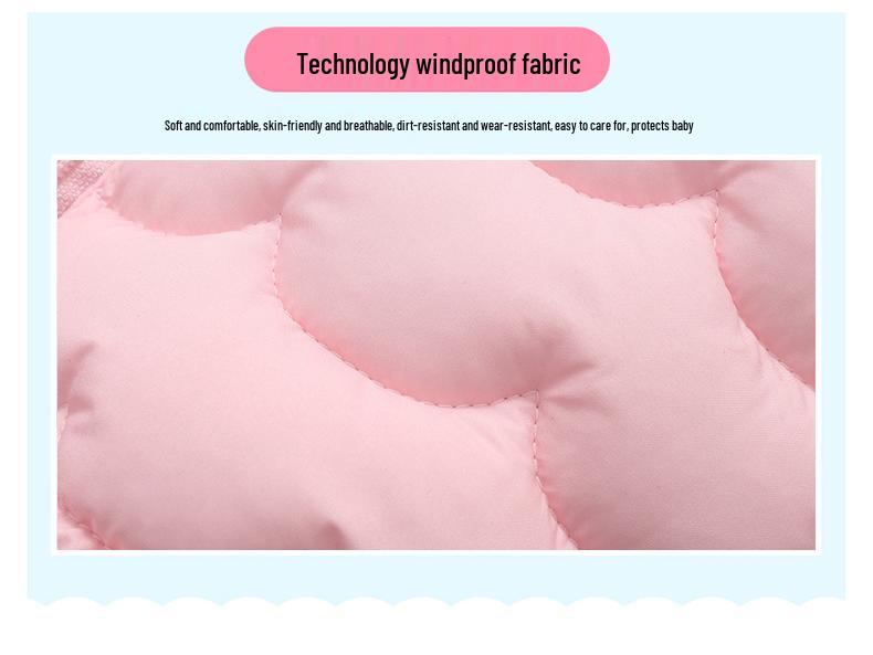 2025 Autumn/Winter Kids' Down Cotton Jacket: Short, Thickened Coat for Boys & Girls