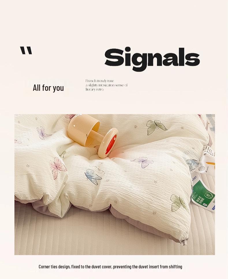 Утолщенное зимнее кружевное одеяло с помпонами – Теплый хлопок для односпального/двуспального общежития, Весна/Осень