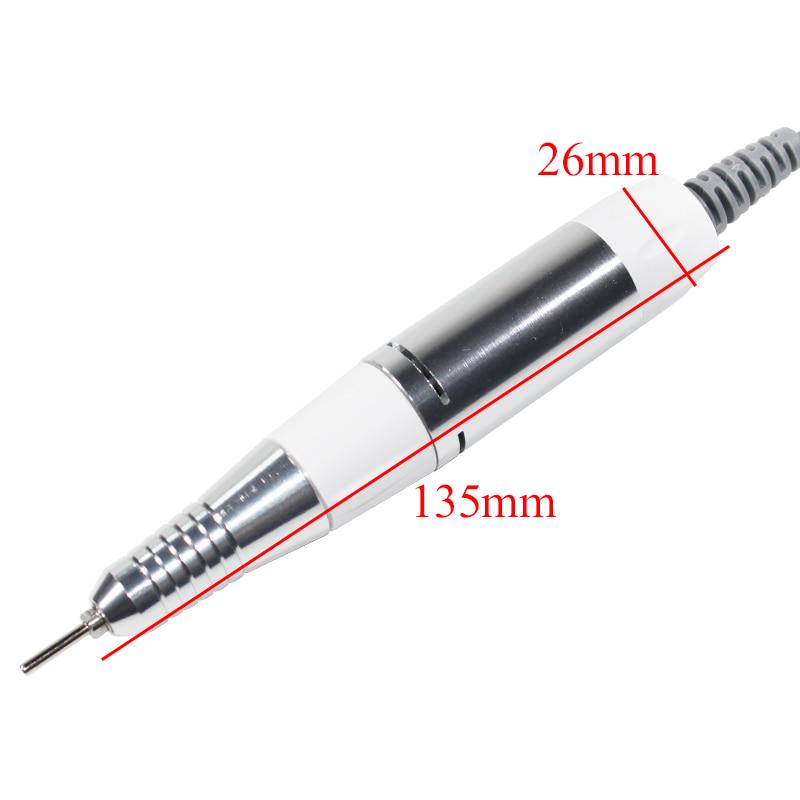 Professional Electric Nail Art Drill Pen Handle File Polish Grind Machine Handpiece Manicure Pedicure Tool Nail Drill Accessories