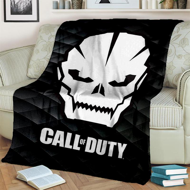 3D Call of Duty, Игра COD, Плед для Геймера HD, Мягкий Плед для Дома Спальни Кровати Дивана Пикника Путешествия Офиса Покрывало Дети
