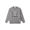 Vans X Hirono Collaboration FW24 Printed Crewneck Long Sleeve Sweatshirt Unisex Sweatshirt Gray VN000KPJAF1