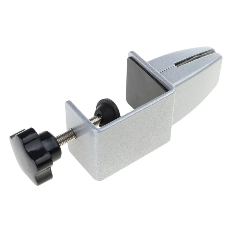 Desktop Glass Screen Clamp Sneeze Guard Support Clip Adjustable Partition Clamp Fit for 3.2-25mm/1.26-9.84'' Glass Board