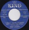 7-дюймовая пластинка JIMMY LOGSDON I Know Youre Married But I Love Y 455748 King Records 1963 США Кантри/Фолк Б/у