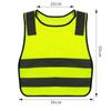 Comfortable Kids Safety Vest High Visibility Traffic Waistcoat Sleeveless Reflective Vest  Outdoor