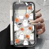 Creative Halloween Ghost Soft Protective Case for iPhone 17 Pro Max with Large Hole