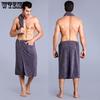 Men's Bath Towel Beach Wrapped Skirt Towel Men's Elastic Band Absorbent Towel Sexy