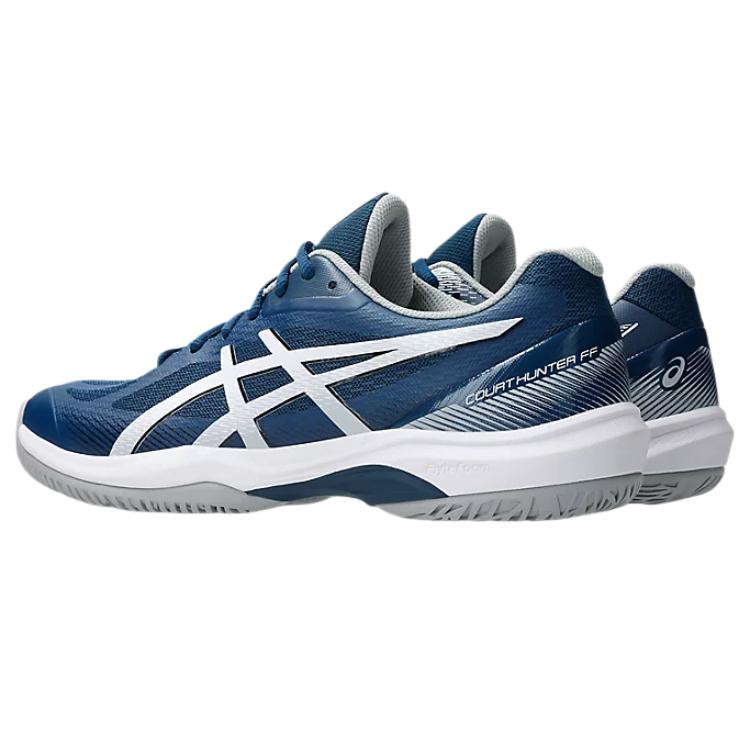 Asics Гель-Корт Хантер 3 Модные Удобные Трендовые Минималистичные Амортизирующие Низкие Тренировочные Кроссовки Мужские Синие 1071A111-400
