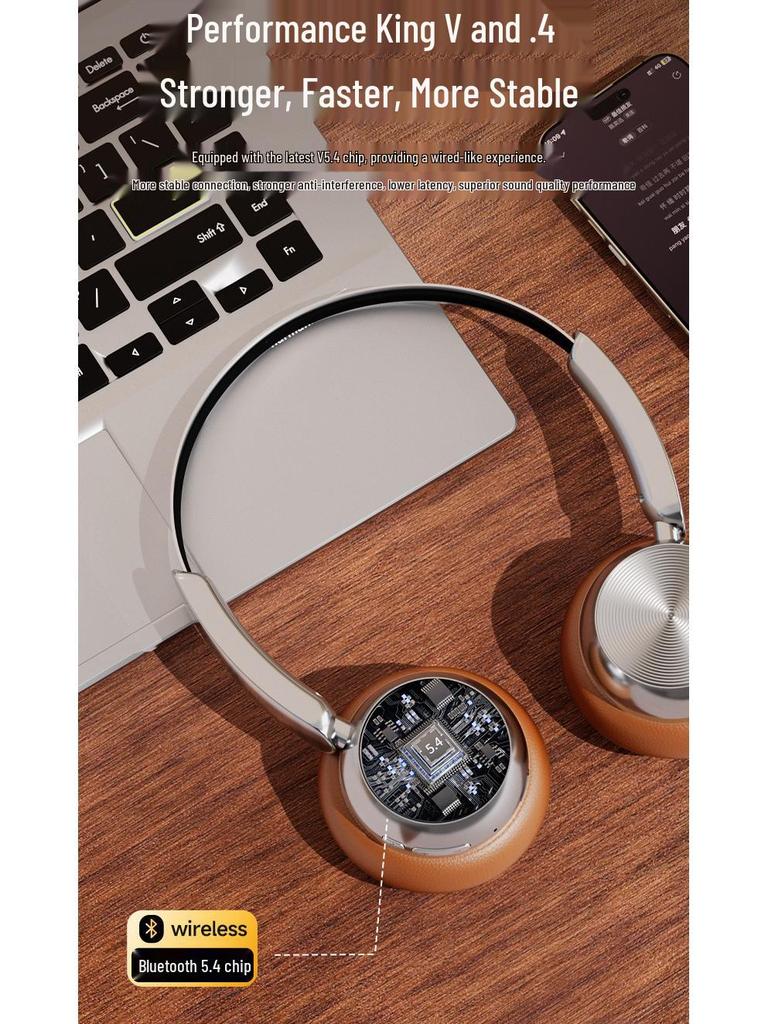 Американские Ретро Металлические Беспроводные Bluetooth Наушники M20 – Сверхдлительное Время Работы от Батареи