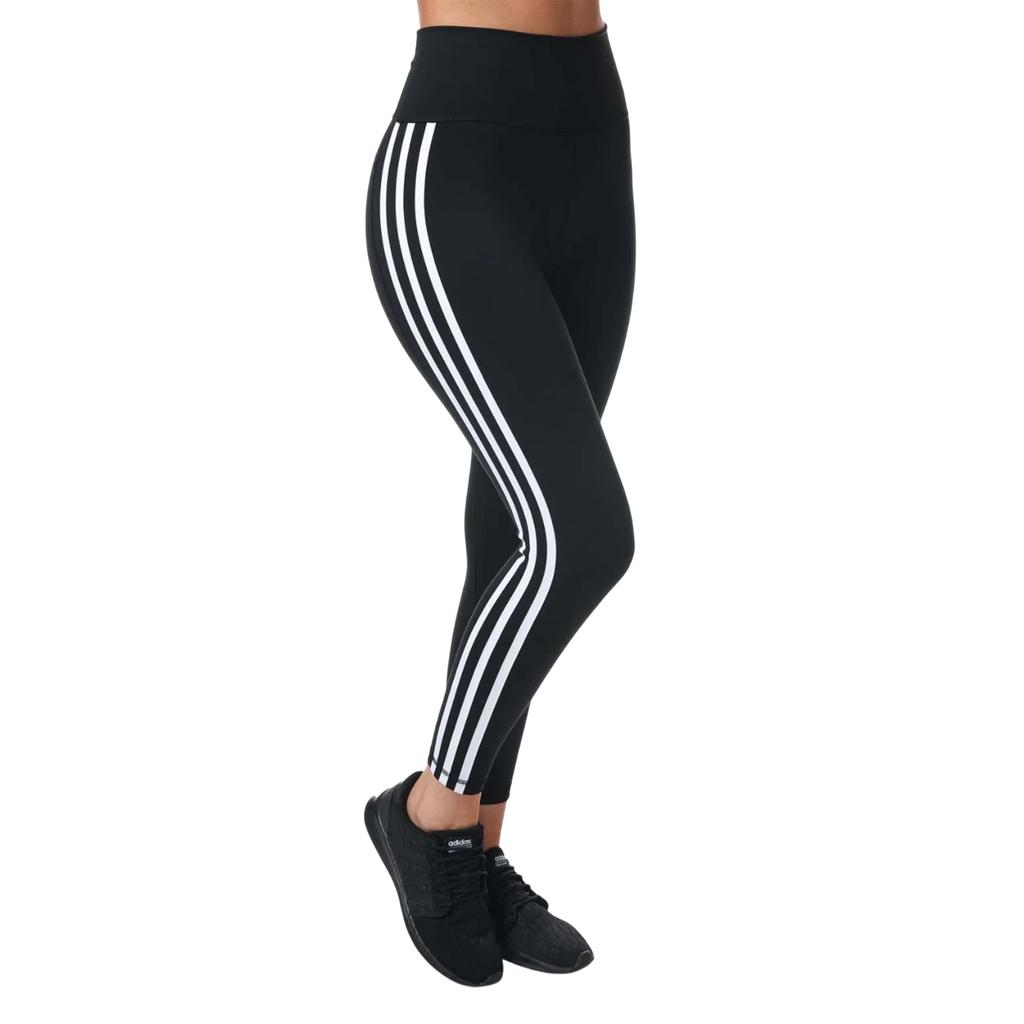 Adidas Womens/Ladies Believe This 2.0 Striped 7/8 Tights