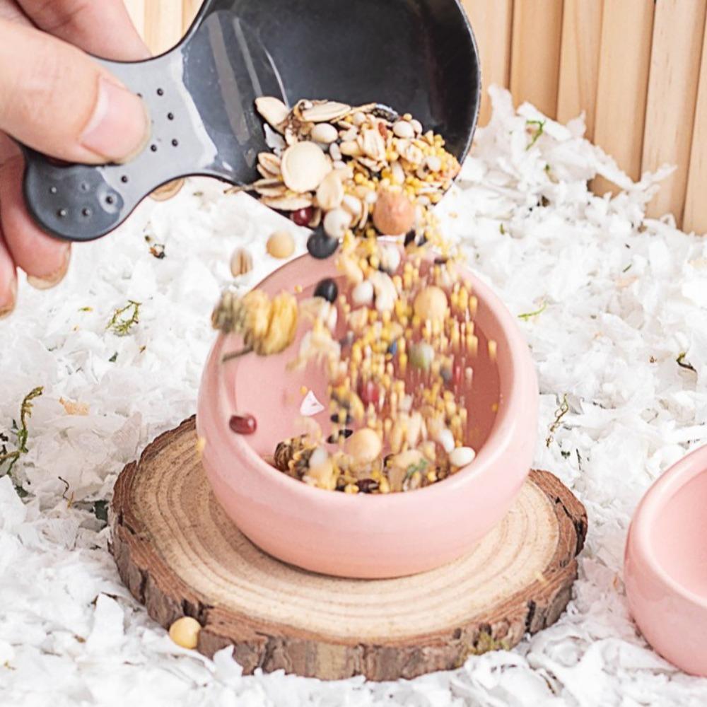 Non-Slip Hamster Food Bowl Ceramic Pet Feeding Bowl Pet Feeder Water Food Bowl For Small Pets