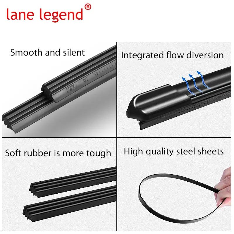 Car Wiper LHD Front & Rear Wiper Blades Set Kit For Nissan Leaf MK1 2010 - 2017 Windshield Windscreen Window Brush 26"16"10"