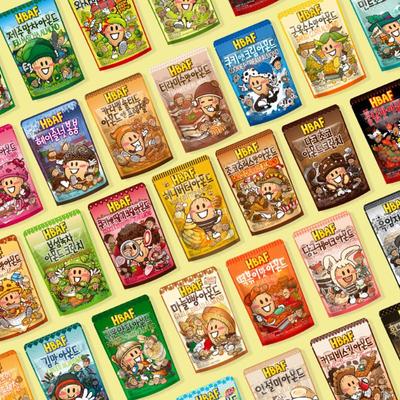 HBAF Приправленный миндаль и кешью 170 г/190 г (35 Ароматизаторов)