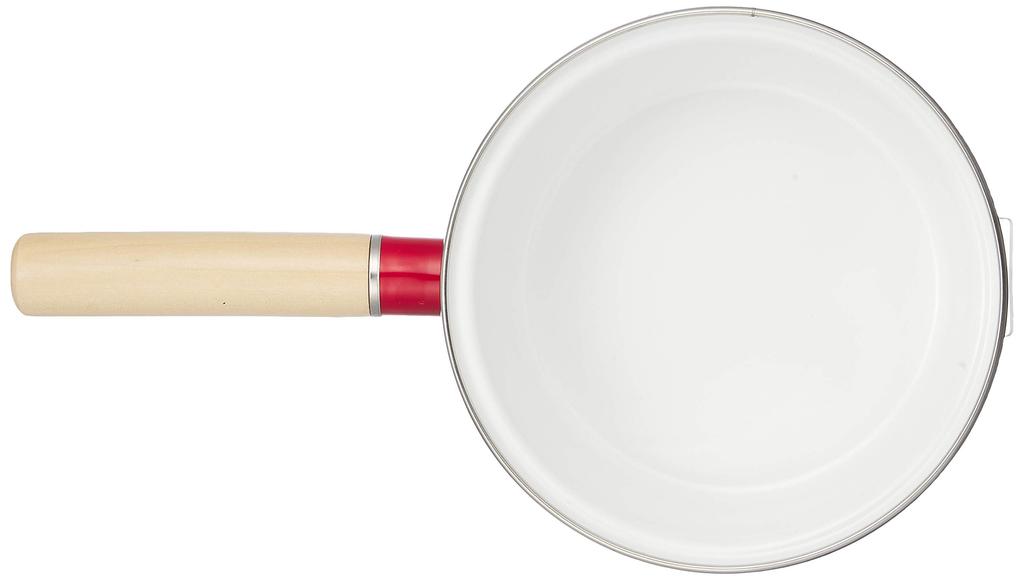 Wahei freiz Эмалированная емкость для варенья 16 см, красная, с крышкой, совместимая с IH Rubani Red x Black Pot-au-feu RA-9788