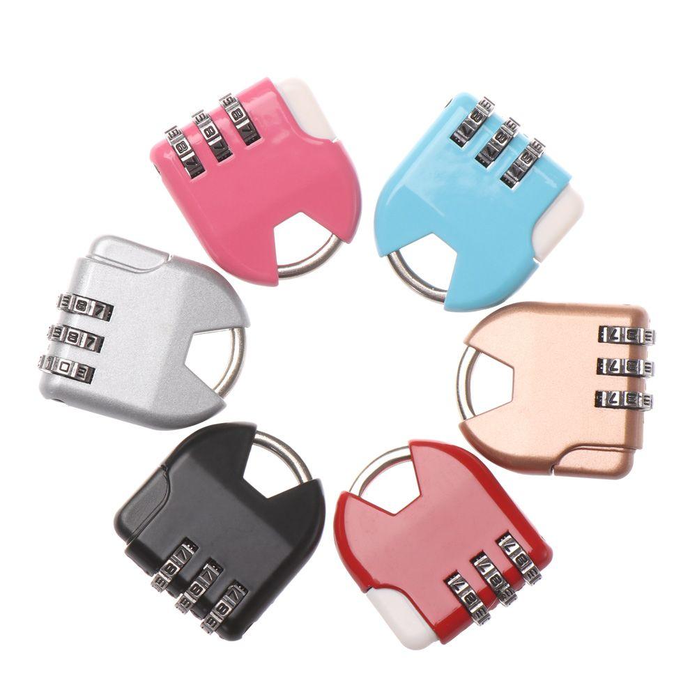 Luggage Locker Case Supply Diary Protector Padlock Password Lock Security Tool 3 Digit Dial