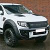 2 шт. Боковые воздухозаборники, накладки на капот для Ford Ranger 2012-2022, АБС-пластик