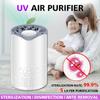 5W Antiviral UV Air Purifier Filter Air Cleaner Fresh Ozone Home Bedroom Auto Smoke Formaldehyde Sterilizer Smart No Radiation