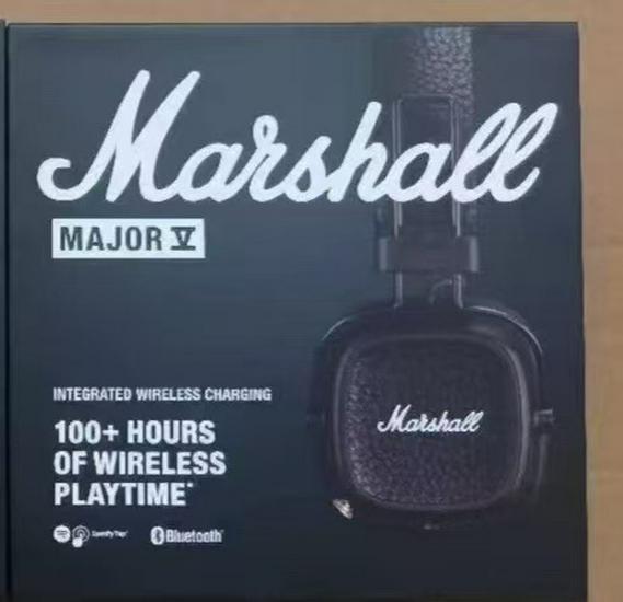 Беспроводные Bluetooth накладные наушники Marshall Major V 5-го поколения