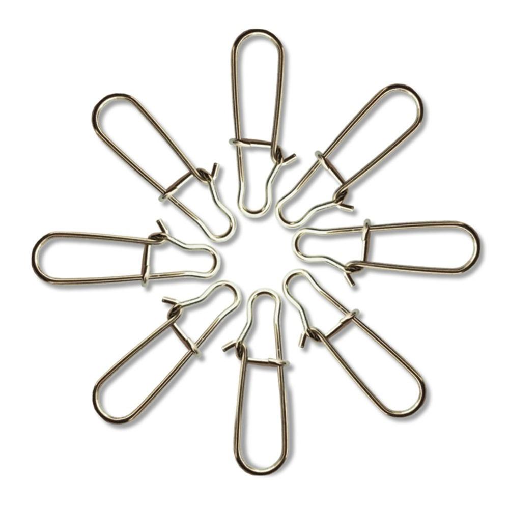 200PCS Quick Change Fishing Snap Pin Connector 0# 1# 2# 3# 4# Fishing Link Rigs Carp Fishing