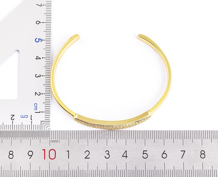 Nidin Light Luxury Women Men Party Birthday Opening Crystal Bracelet Cubic Zirconia Bangles Adjustable Jewelry Gifts Wholesale