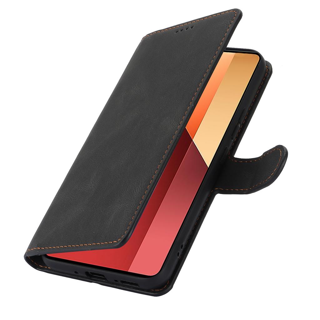 Для Xiaomi Redmi Note 13 4G Wallet Cases Anti Drop Leather Phone Cover