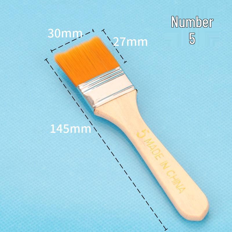 Набор нейлоновых кистей для масляной живописи №. 1–12