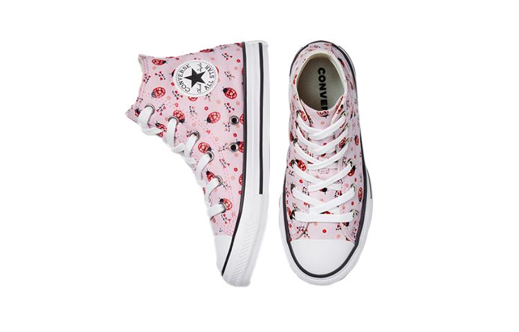 Converse Кеды Chuck Taylor All Star High GS 'Цветочные Жуки' 671290C