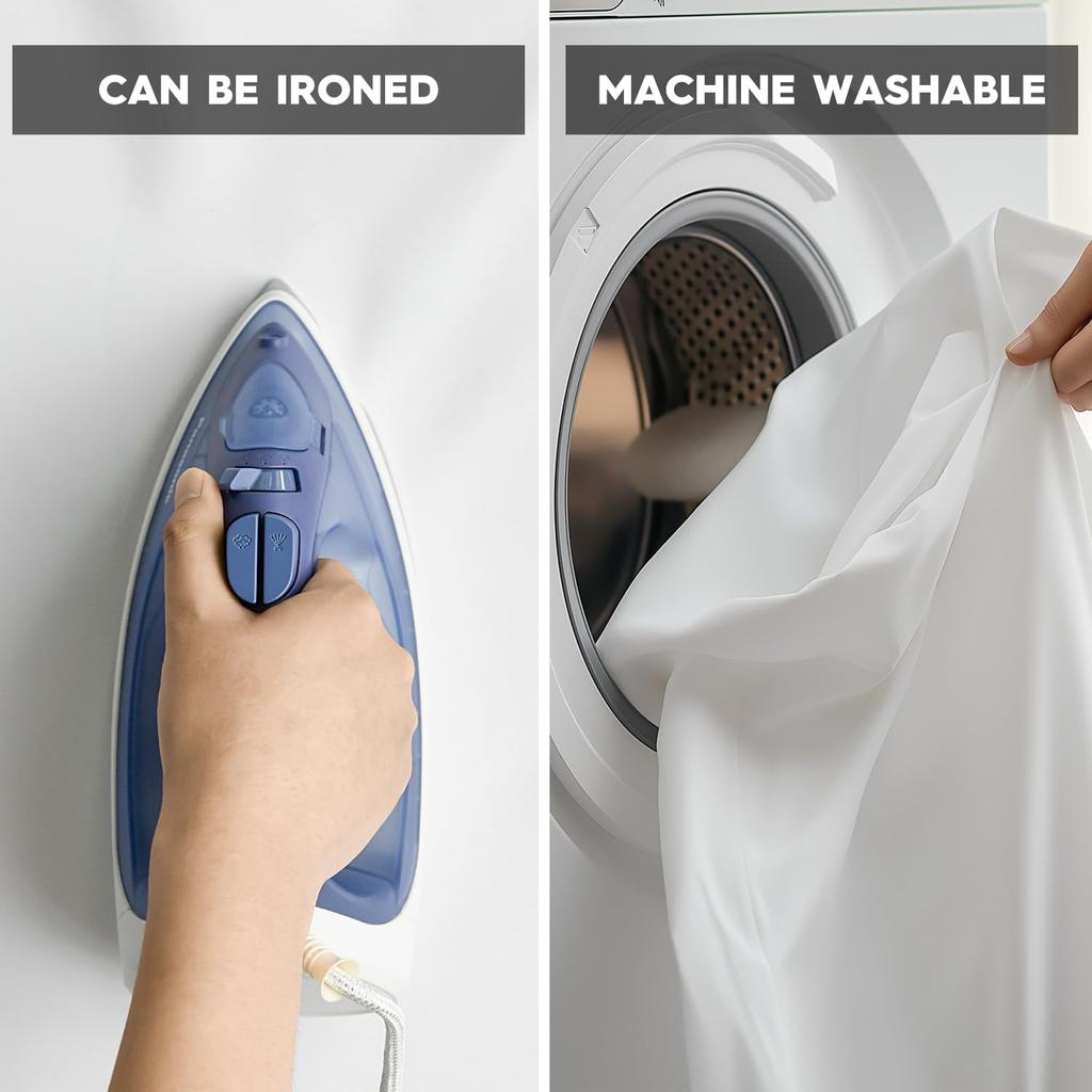 Весенняя скатерть Horaldaily 60×84 дюйма, прямоугольная, в стиле бохо, натуралистичная, с коричневыми цветами, моющаяся, сезонное покрытие для стола для вечеринки, пикника, ужина