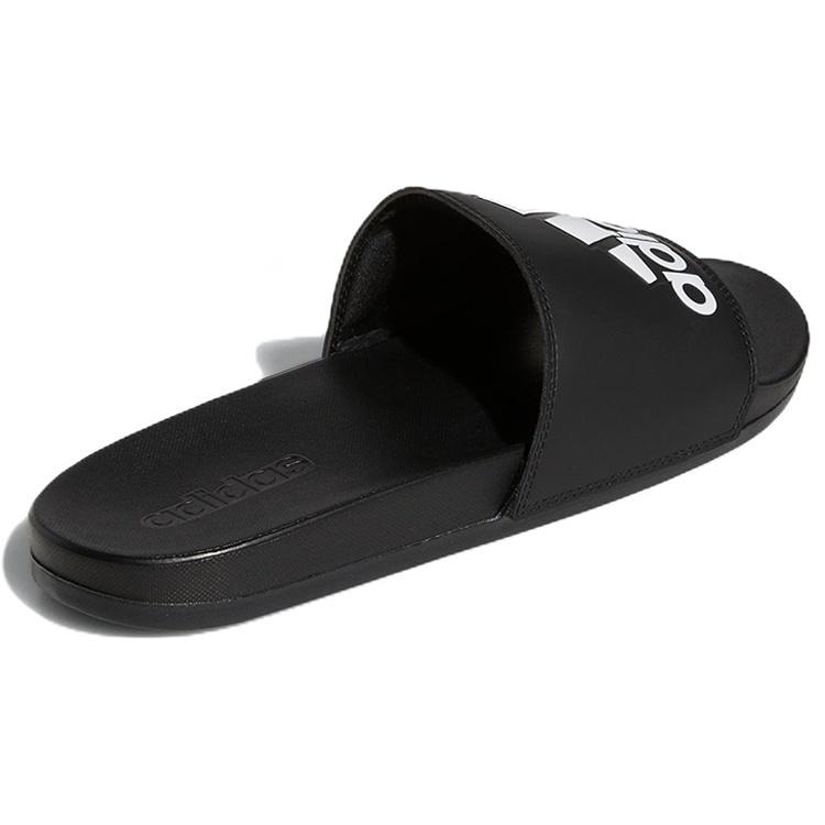 adidas Шлепанцы Adilette Comfort 'Черный Белый' Мужские GY1945